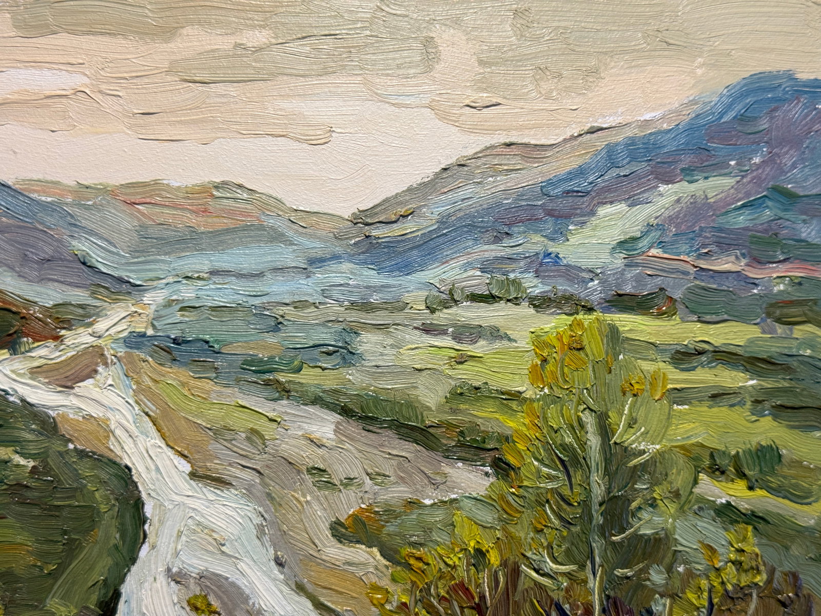 Oil painting village in the Carpathians K. Leonid - 3