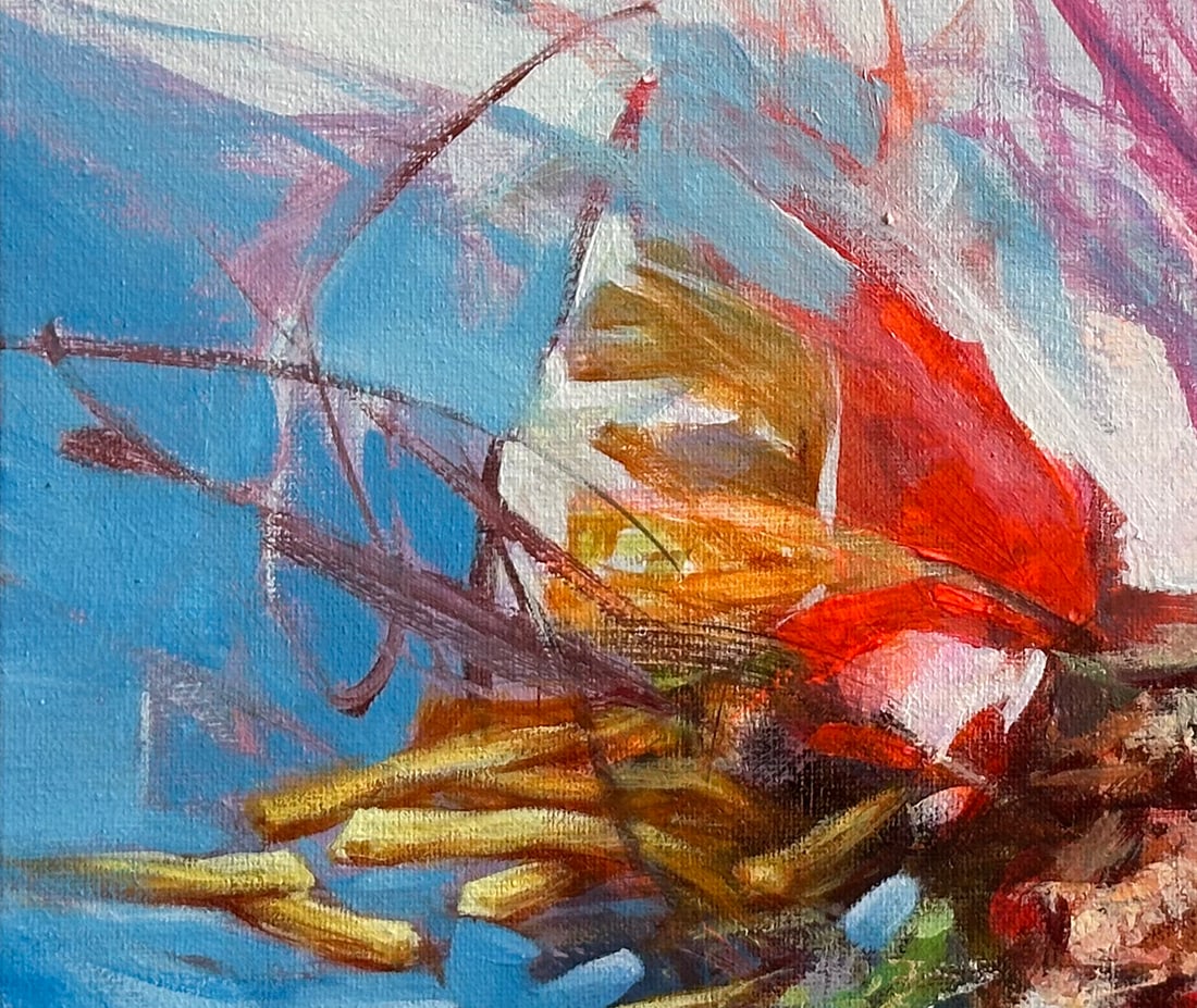 Oil still life painting Supper Ivan T. - 8