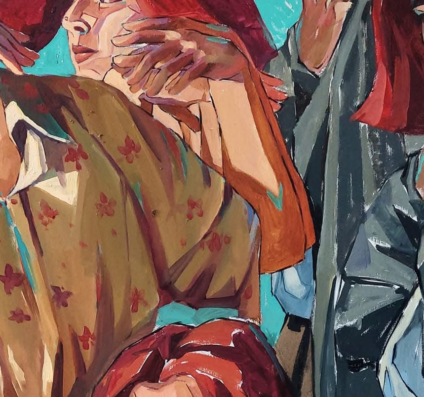 Oil painting Summer Katya F - 9