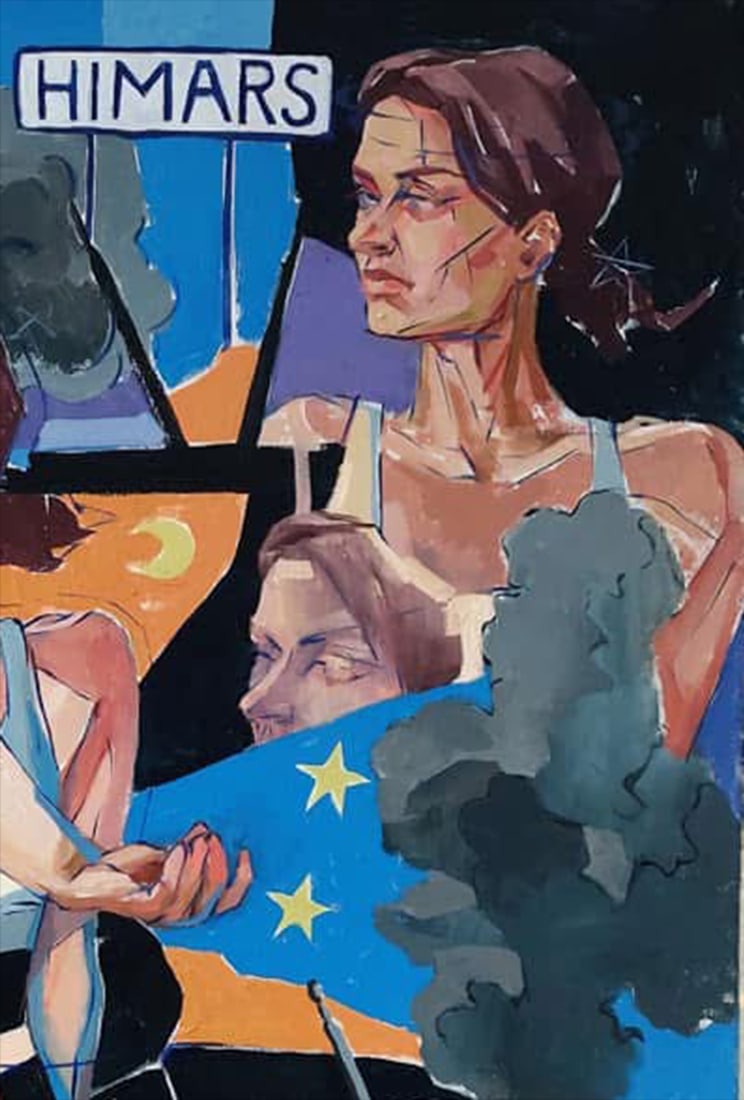 Oil painting Harmony Katya F - 6