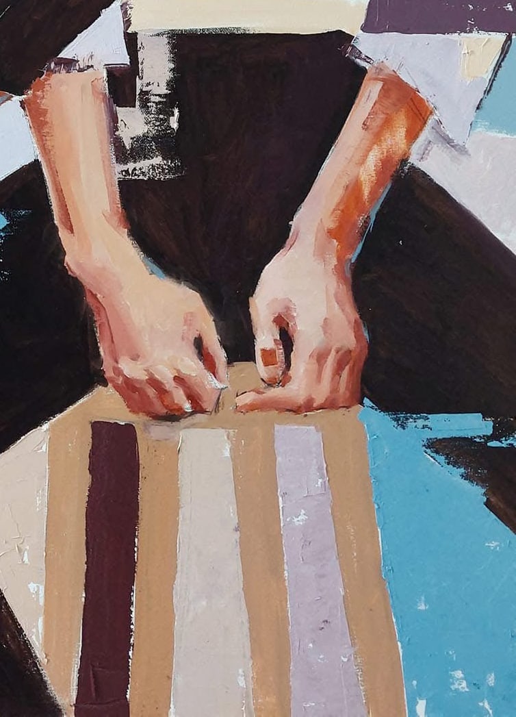 Oil painting Pending Katya F - 6
