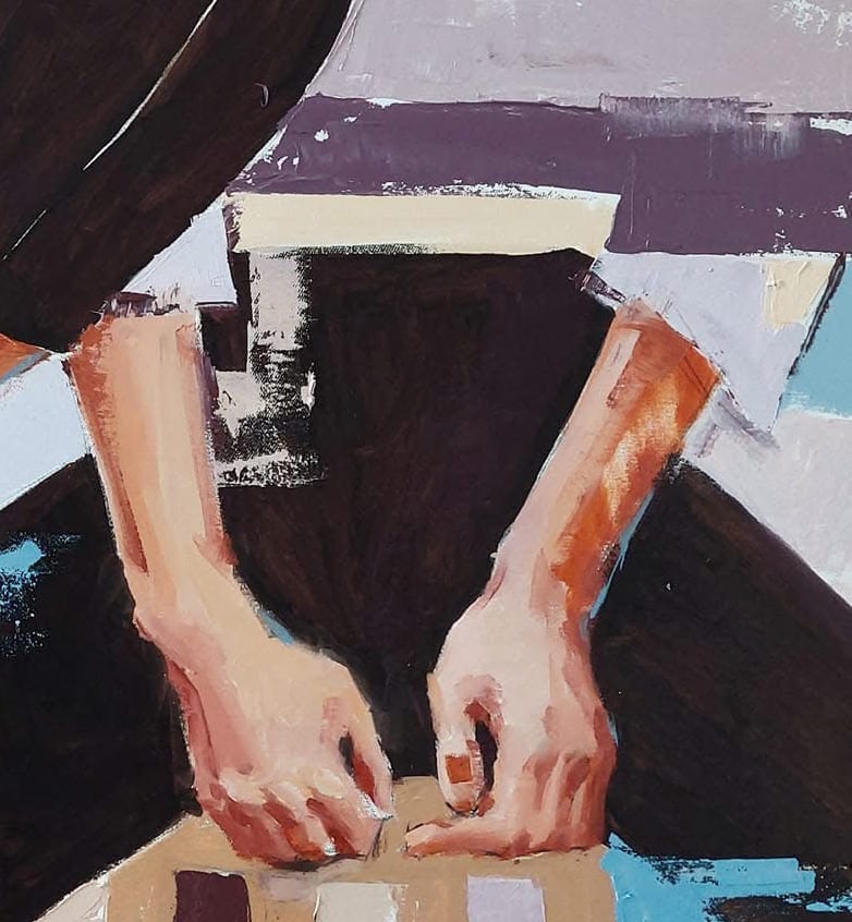 Oil painting Pending Katya F - 8