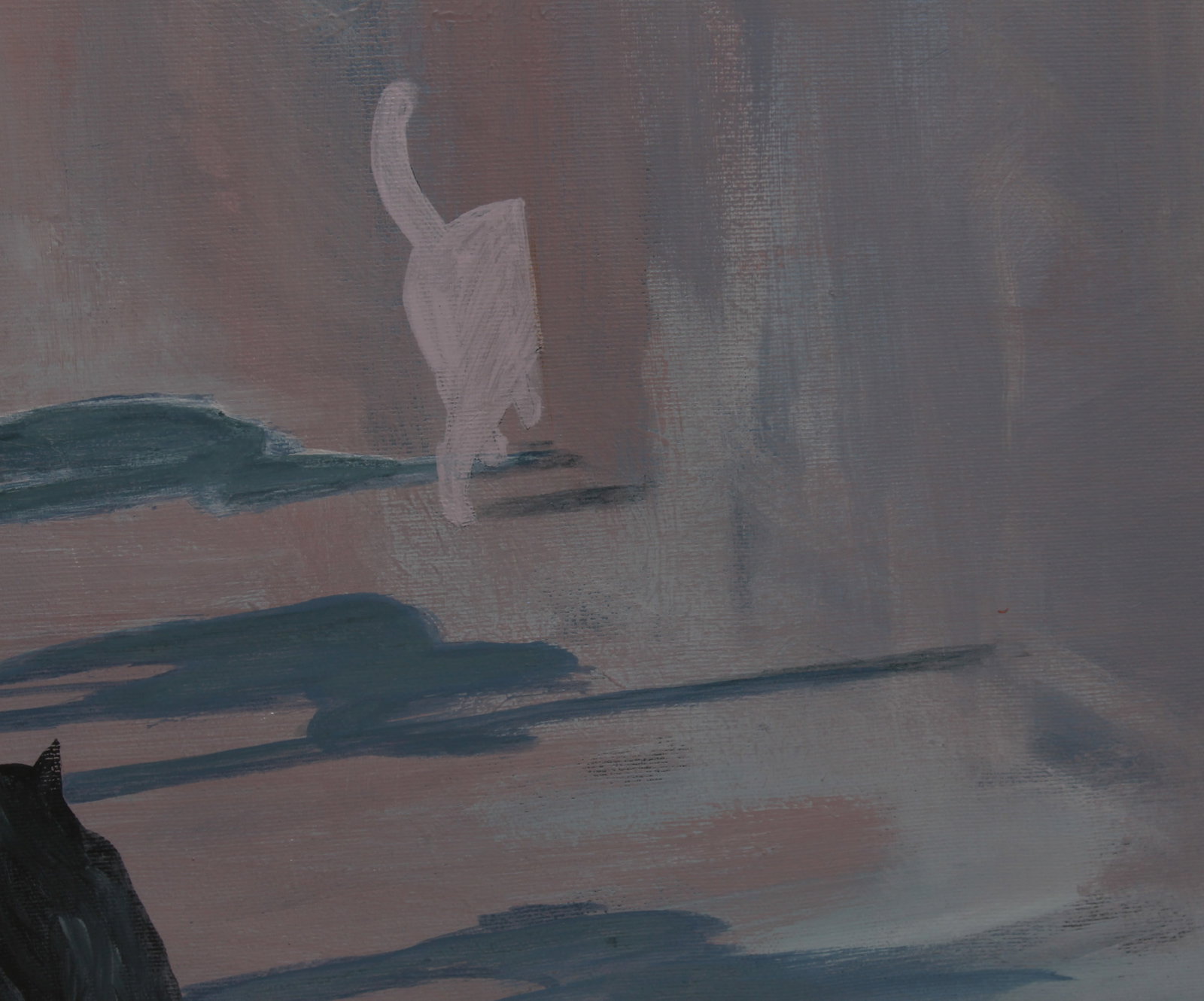 Acrylic painting to old addresses Natalia V. - 4