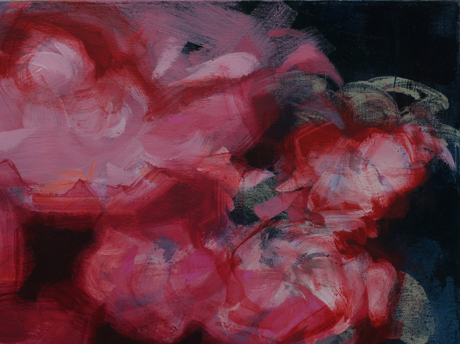 Acrylic painting bouquet for Wednesday Natalia V. - 2