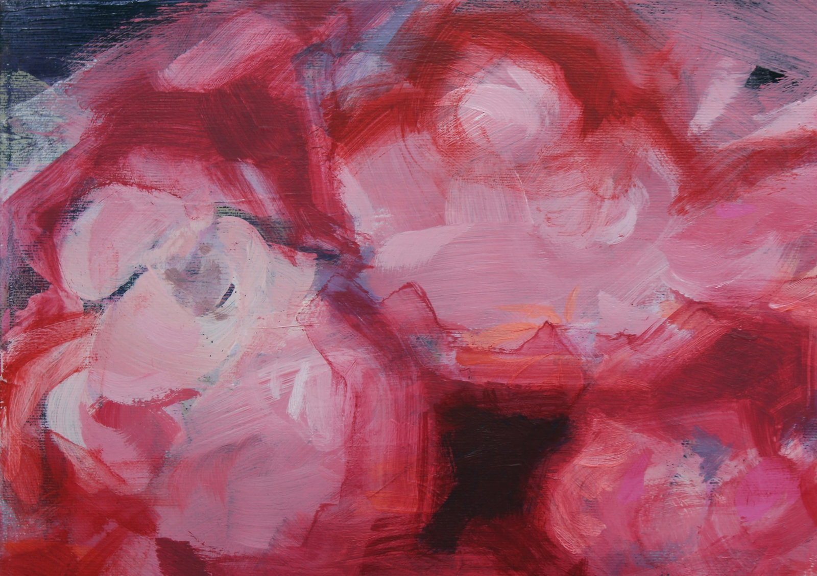 Acrylic painting bouquet for Wednesday Natalia V. - 3
