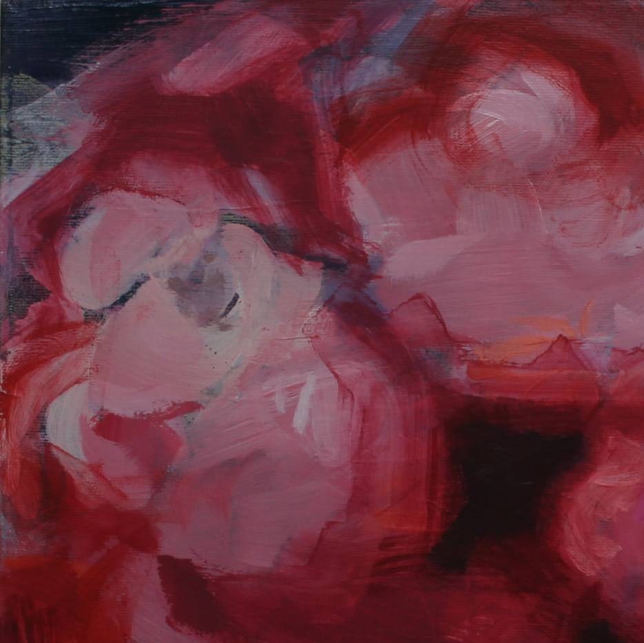 Acrylic painting bouquet for Wednesday Natalia V. - 4