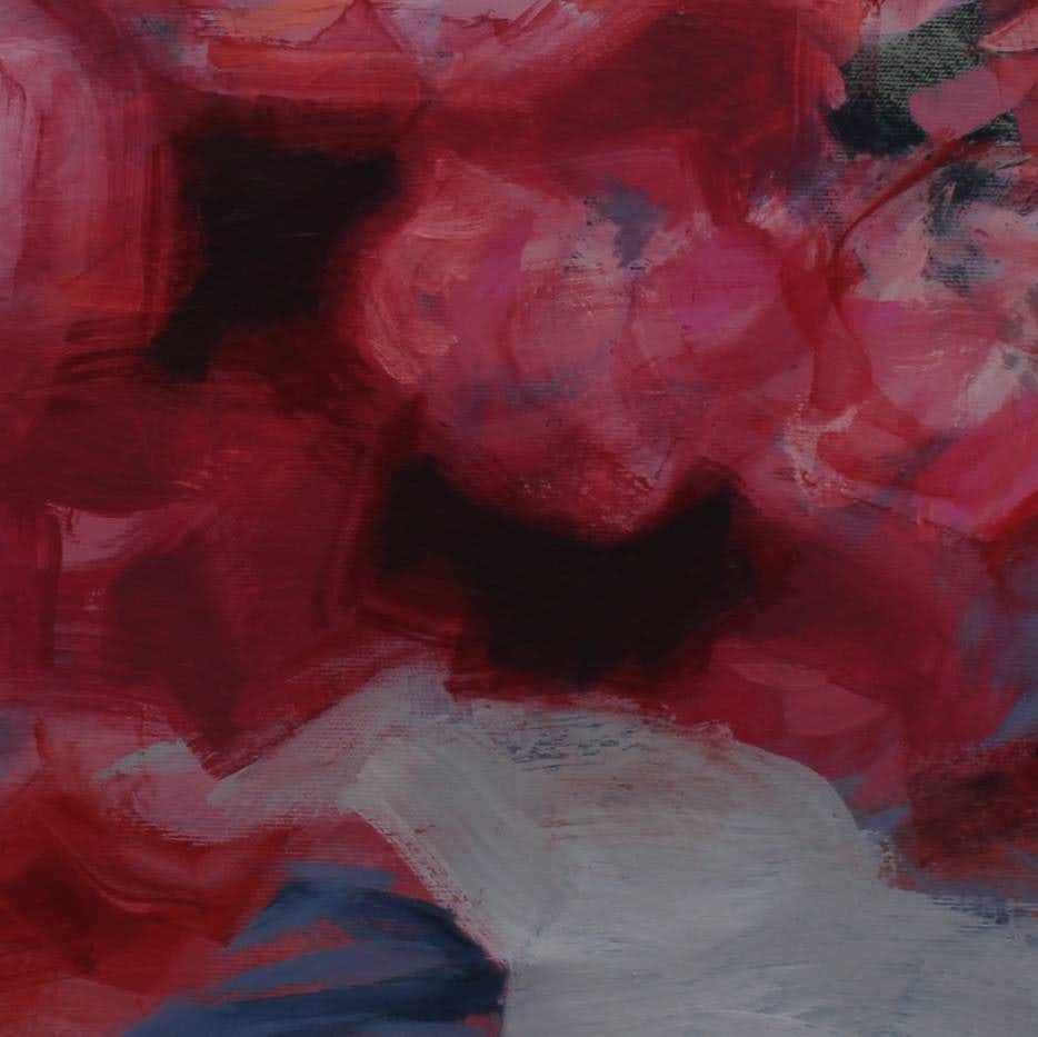 Acrylic painting bouquet for Wednesday Natalia V. - 8