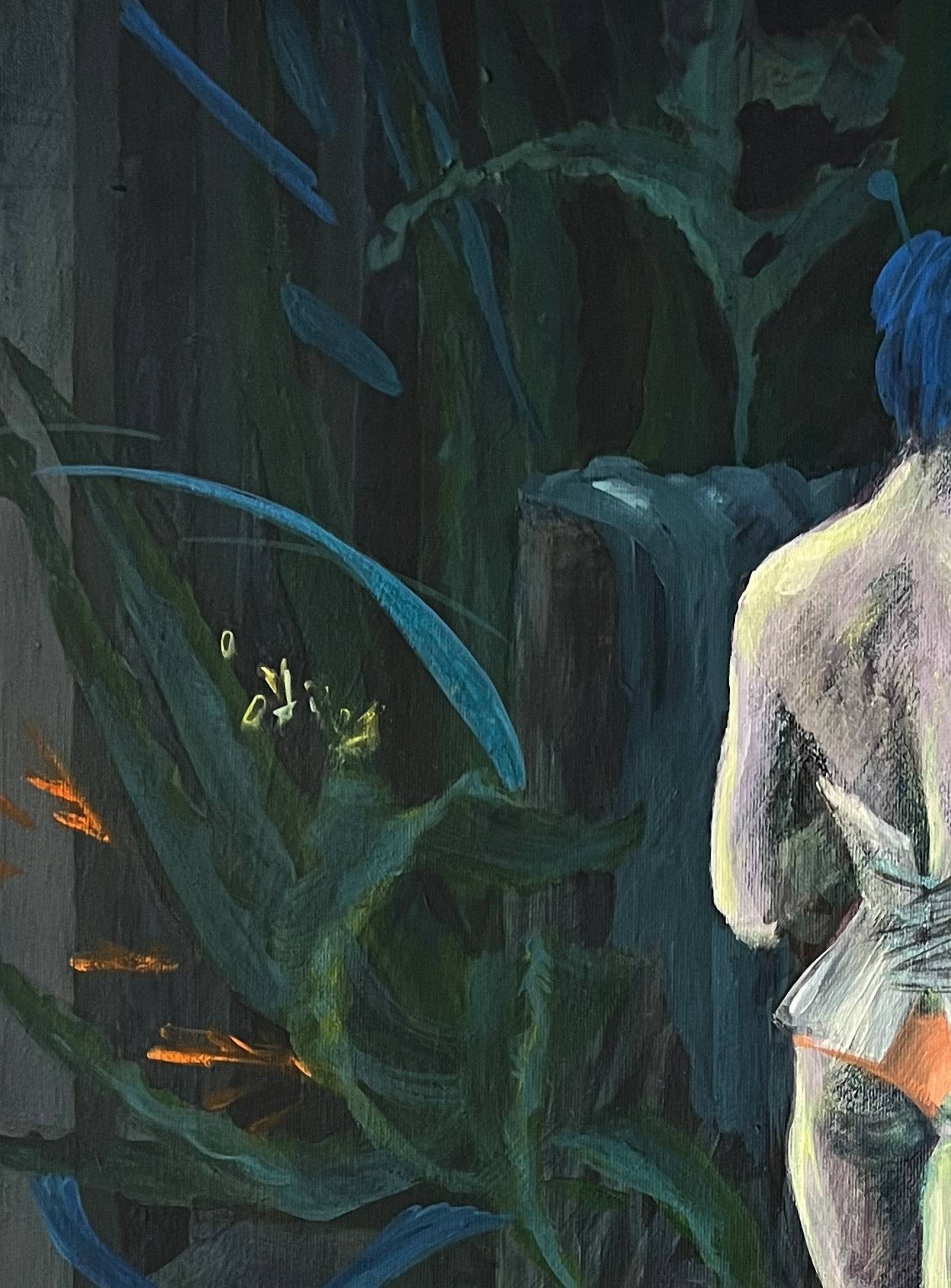 Acrylic painting my territory Natalia V. - 4