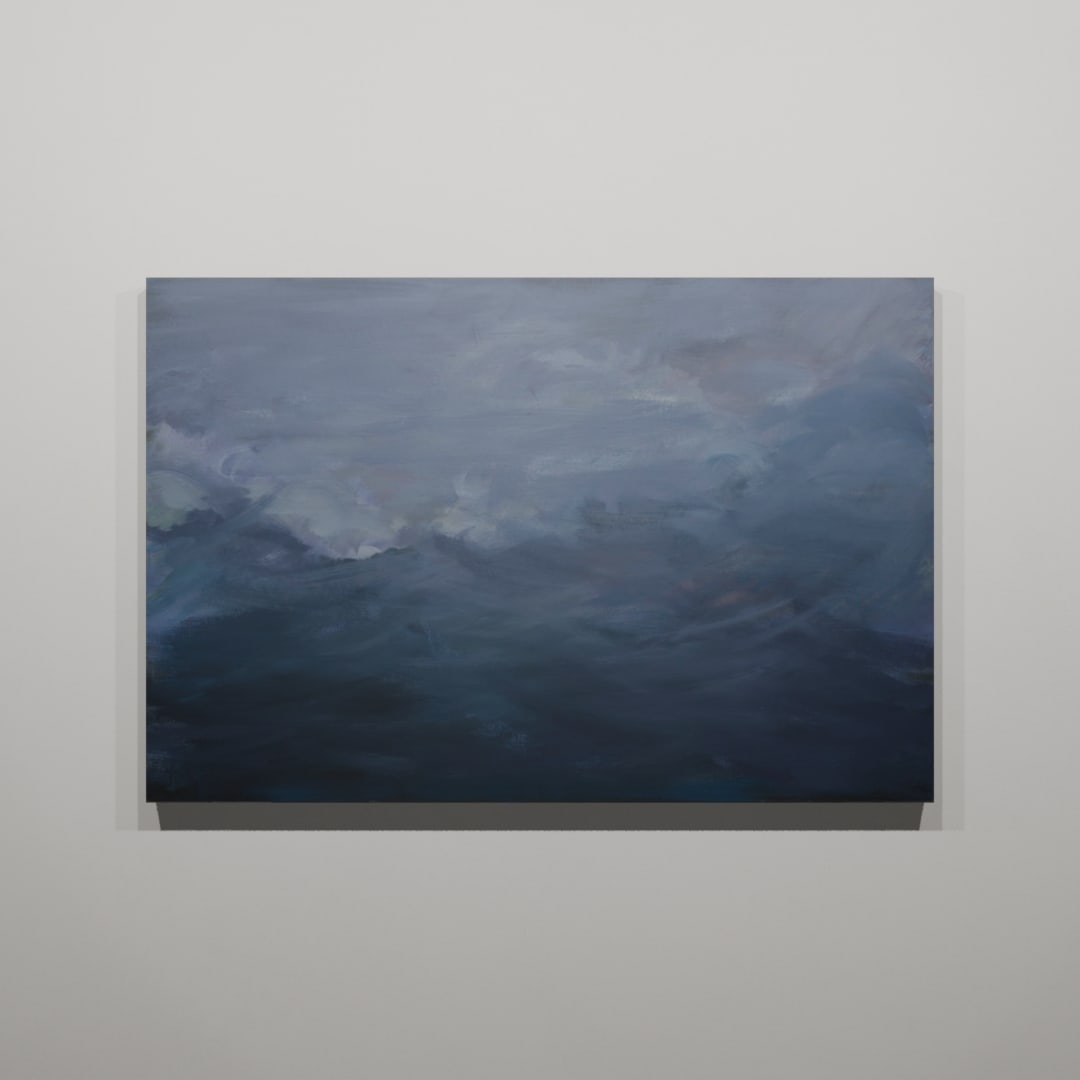 Acrylic painting gentle storm Natalia V. - 10