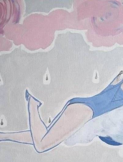 Acrylic painting retreat Natalia V. - 3