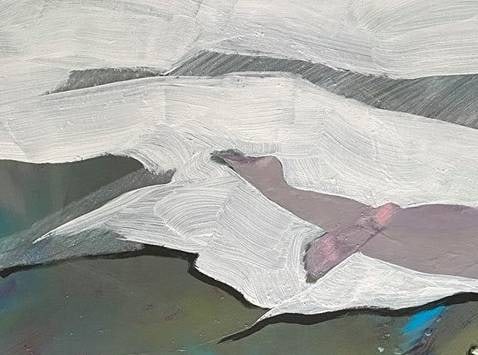 Acrylic painting uneventful evening Natalia V. - 8