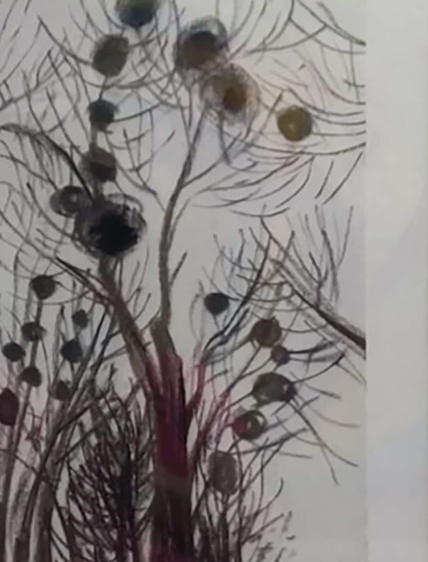 Oil painting Trees Nina L - 10