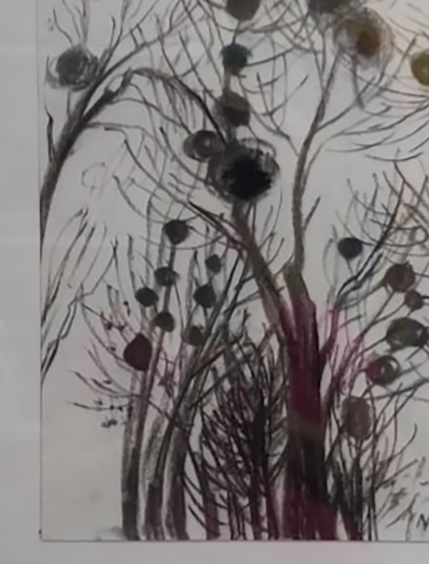 Oil painting Trees Nina L - 4