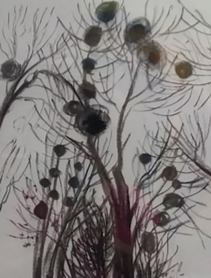 Oil painting Trees Nina L - 6