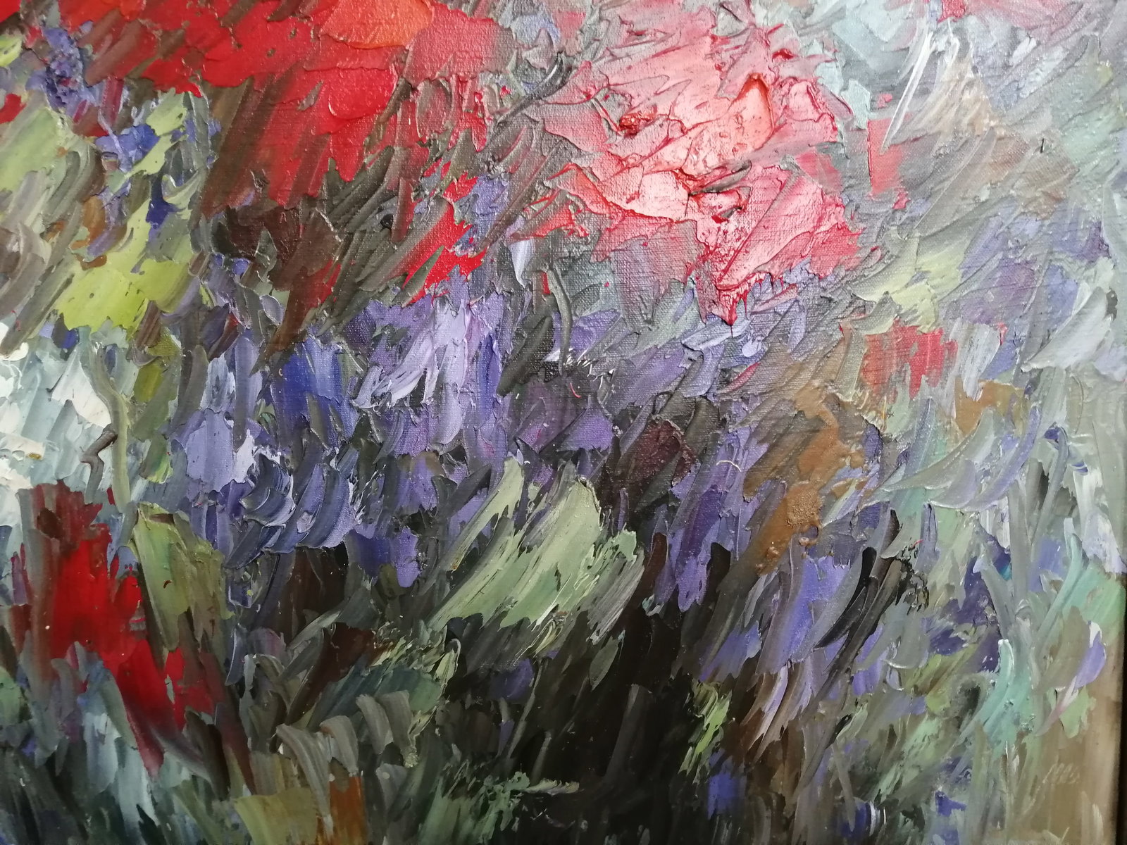 Oil painting Poppies Vadim Os'onov - 7