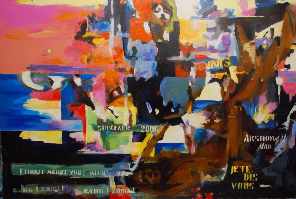 Oil painting Model busines Vadim Os'onov: Title: Oil painting Model busines Vadim Os'onov Description: 03AXE Painter: Os'onov Vadim S?ze: 100x70 cm/39,3x27,5 inch Components: oil, canvas Original painting CONDITION: exellent ERA: 2006 Va