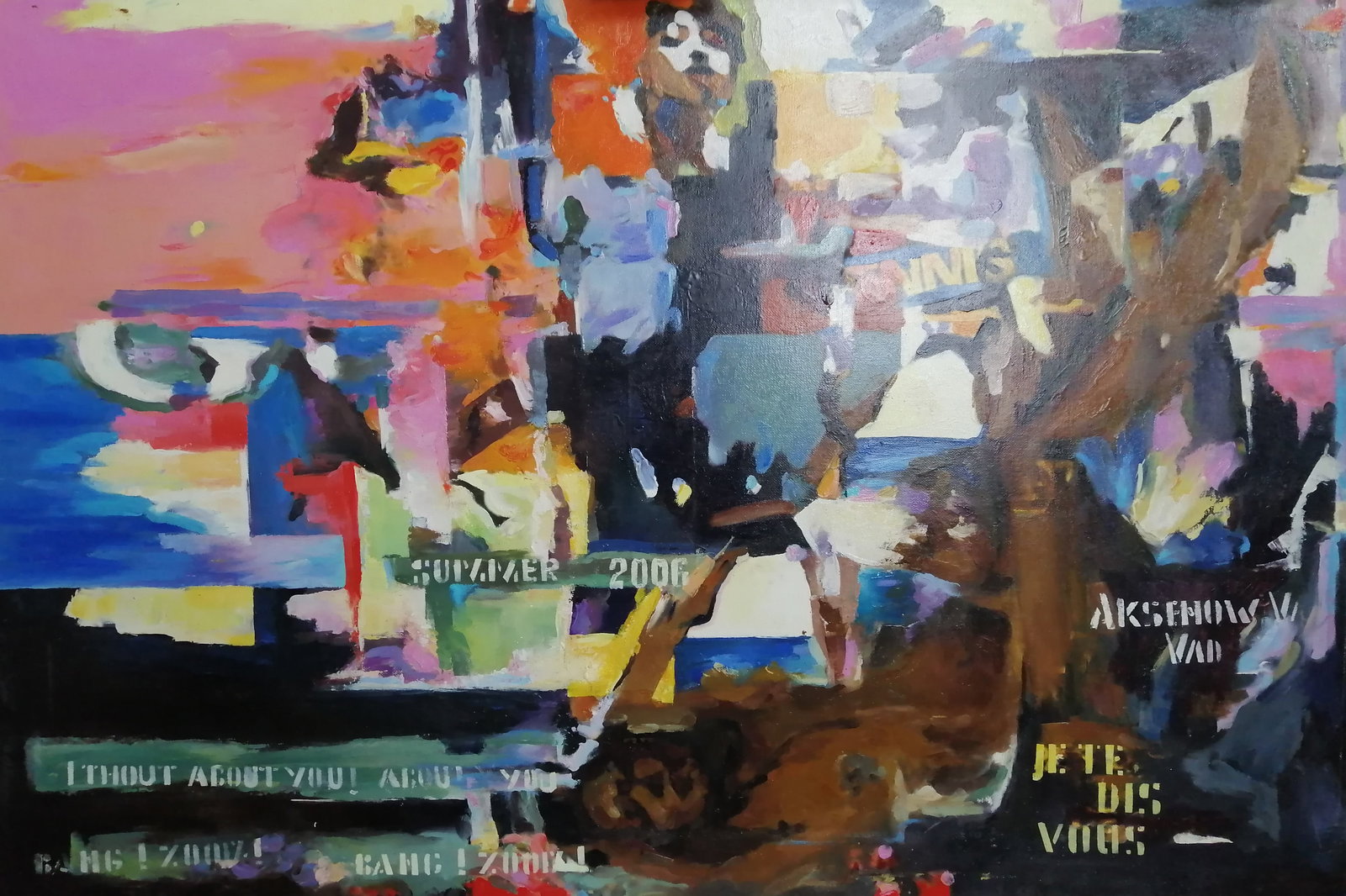 Oil painting Model busines Vadim Os'onov - 2