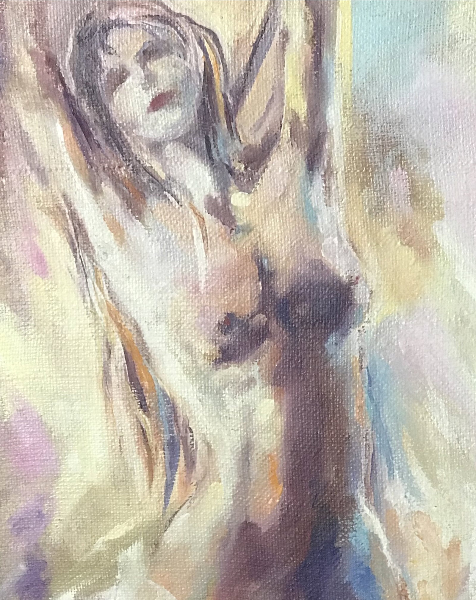 Oil painting Morning nu Vadim Os'onov - 2
