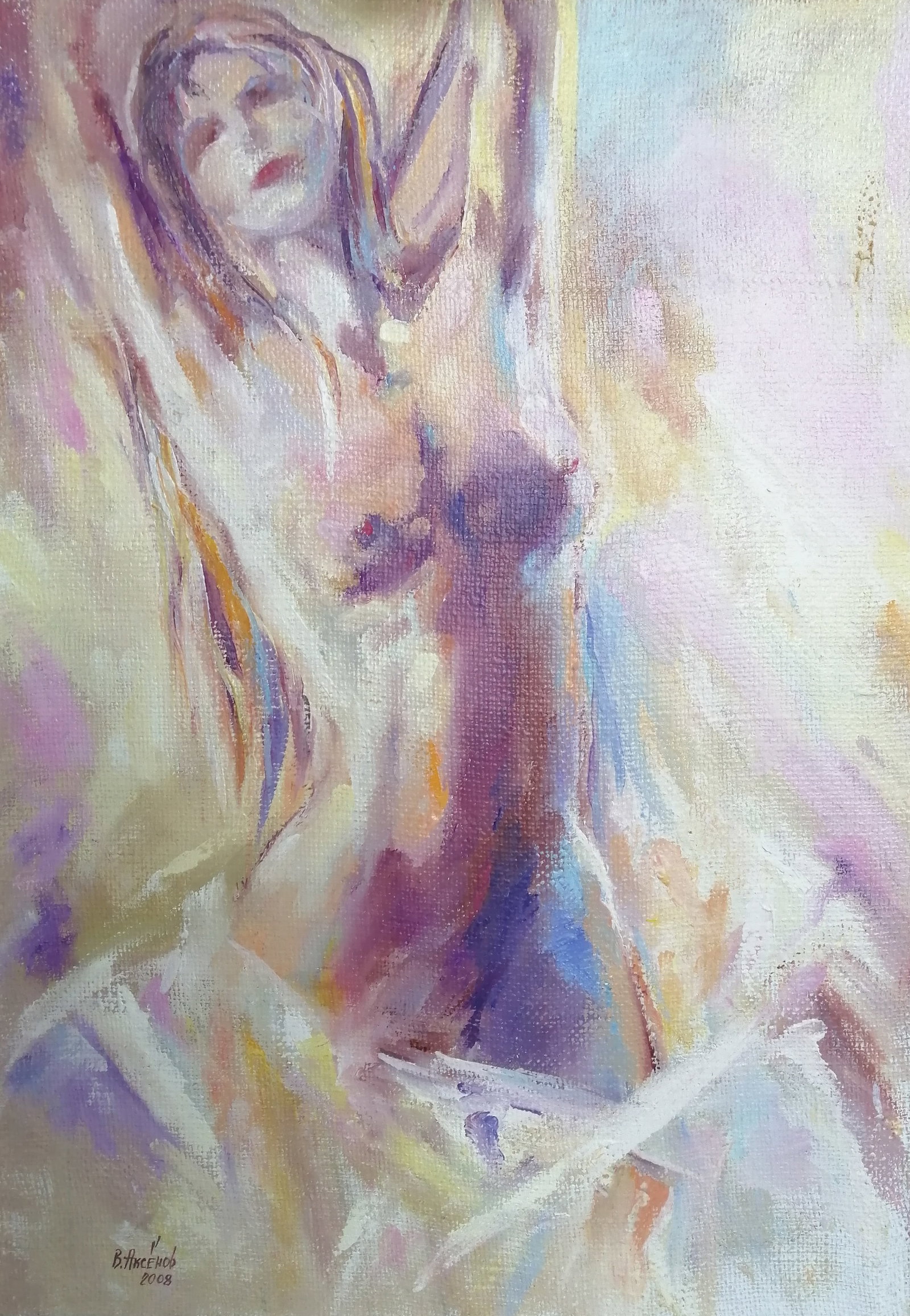Oil painting Morning nu Vadim Os'onov - 6