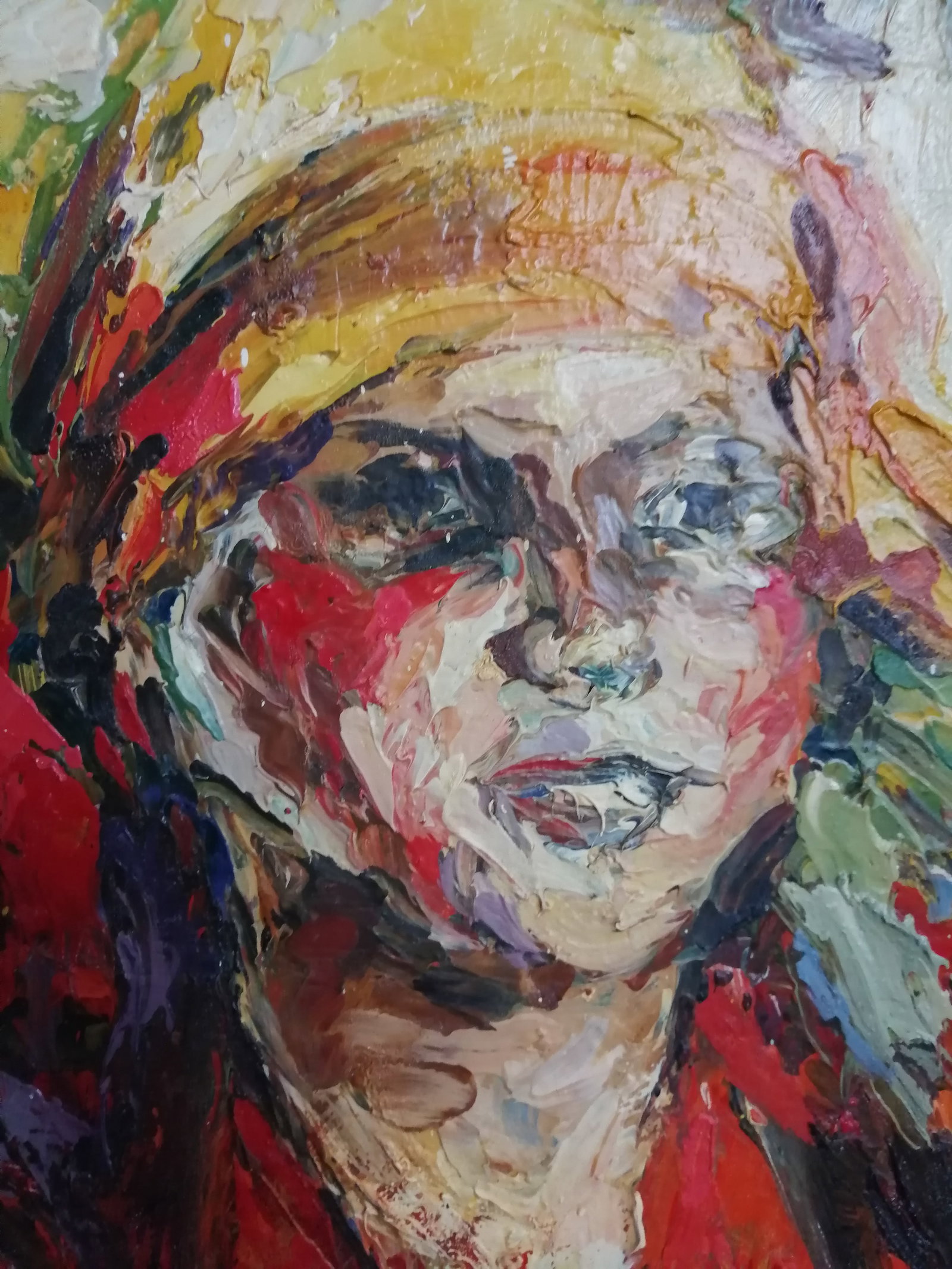 Oil painting Girl in traditional wear Vadim Os'onov - 4