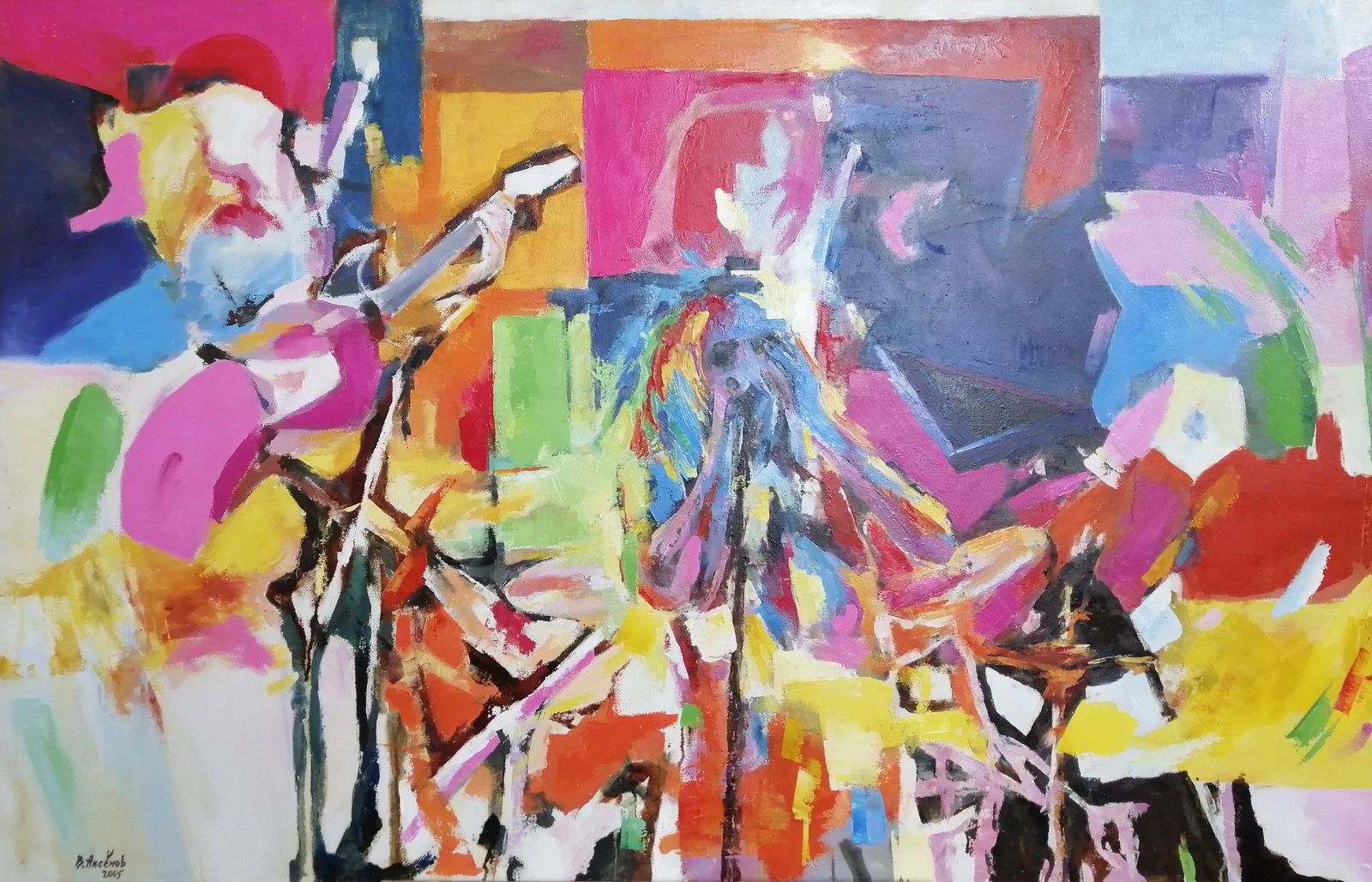 Oil painting Heavy metal Vadim Os'onov - 2