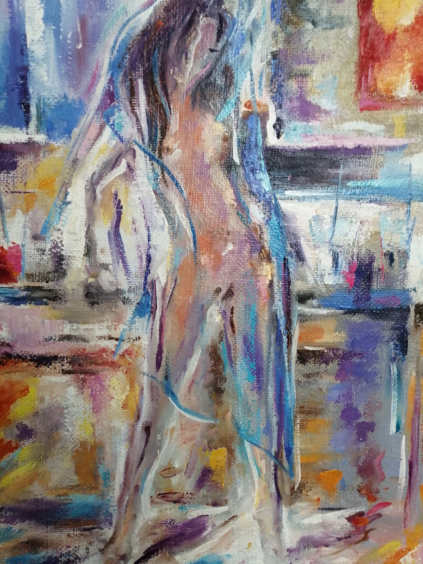 Oil painting Barbie Vadim Os'onov - 2