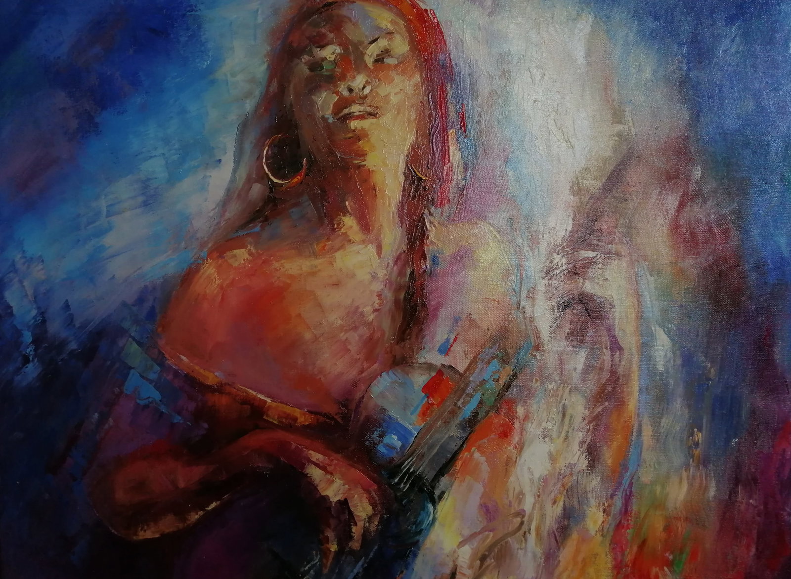 Oil painting Gypsy Vadim Os'onov - 2