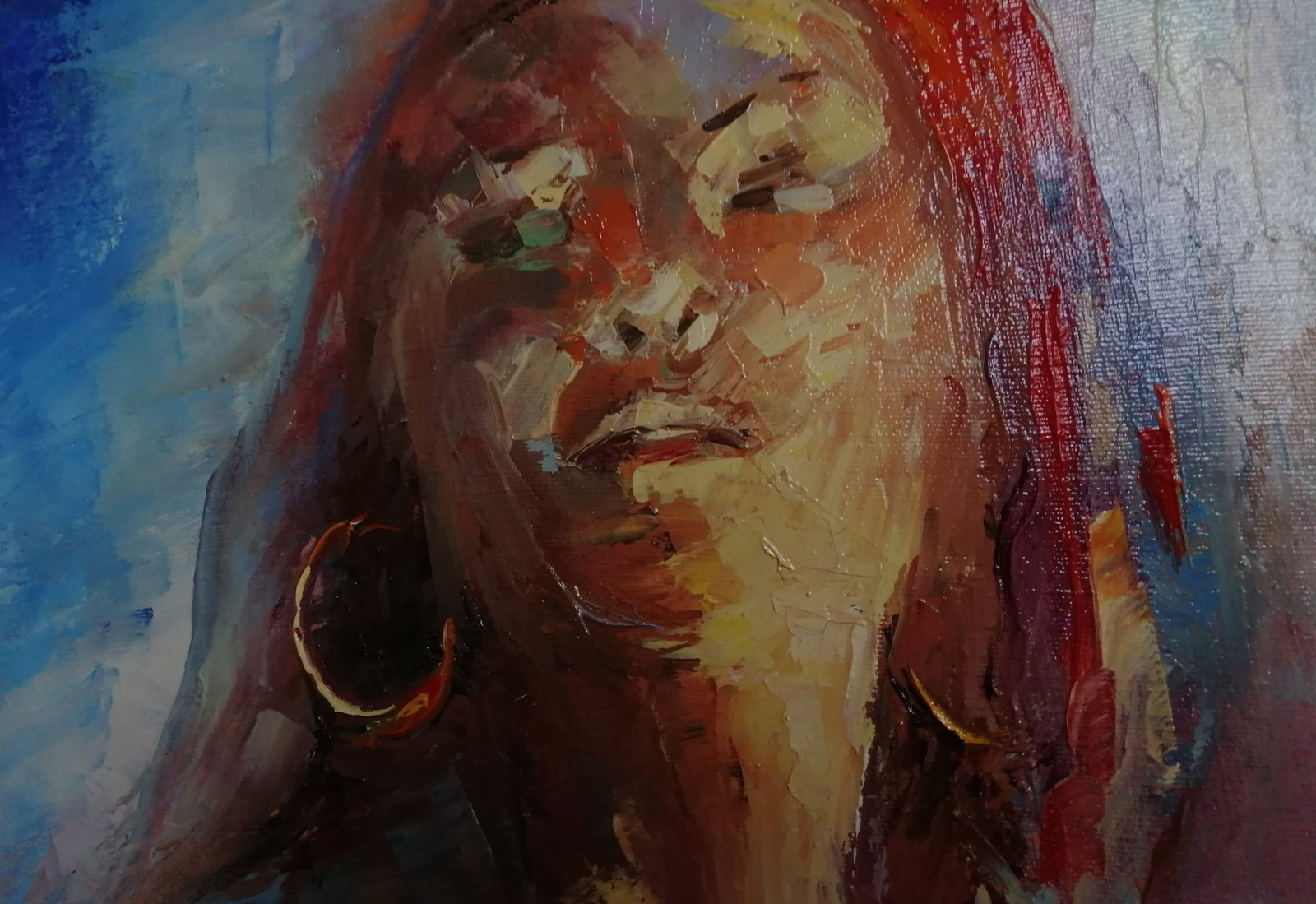 Oil painting Gypsy Vadim Os'onov - 4