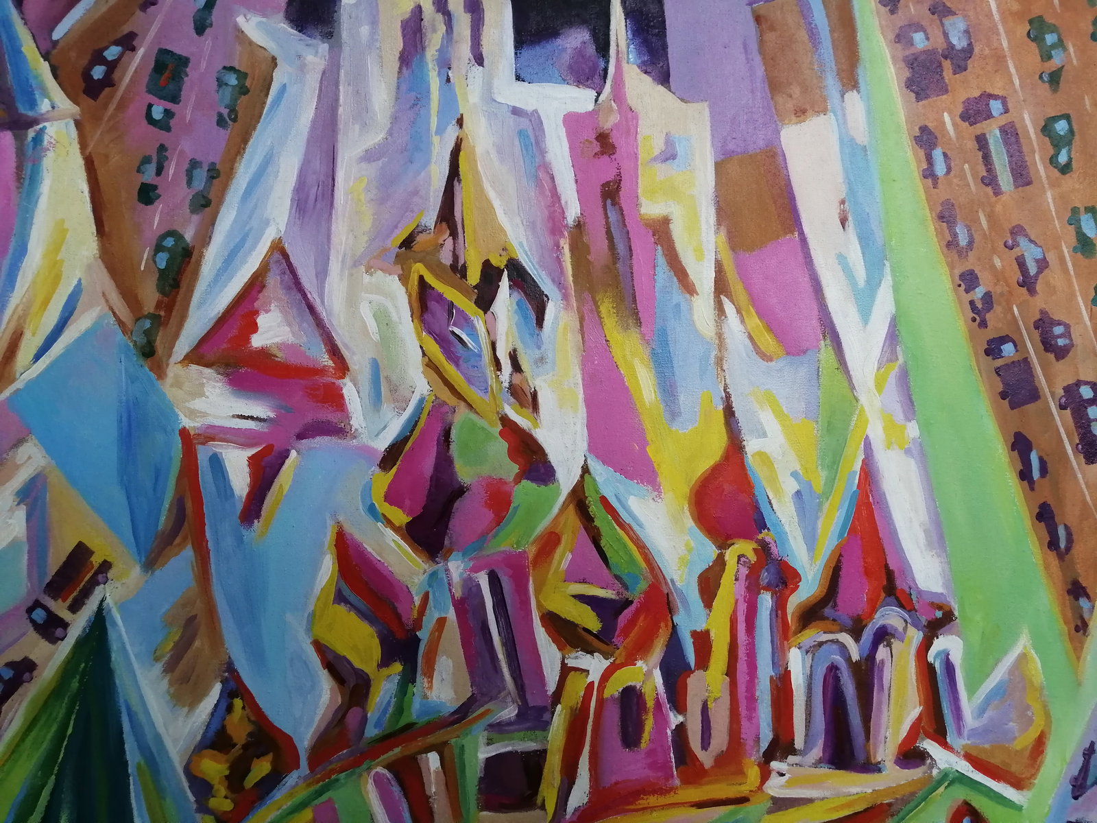 Oil painting Moscow Vadim Os'onov - 2