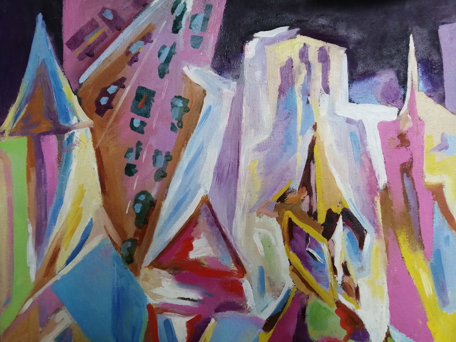 Oil painting Moscow Vadim Os'onov - 3