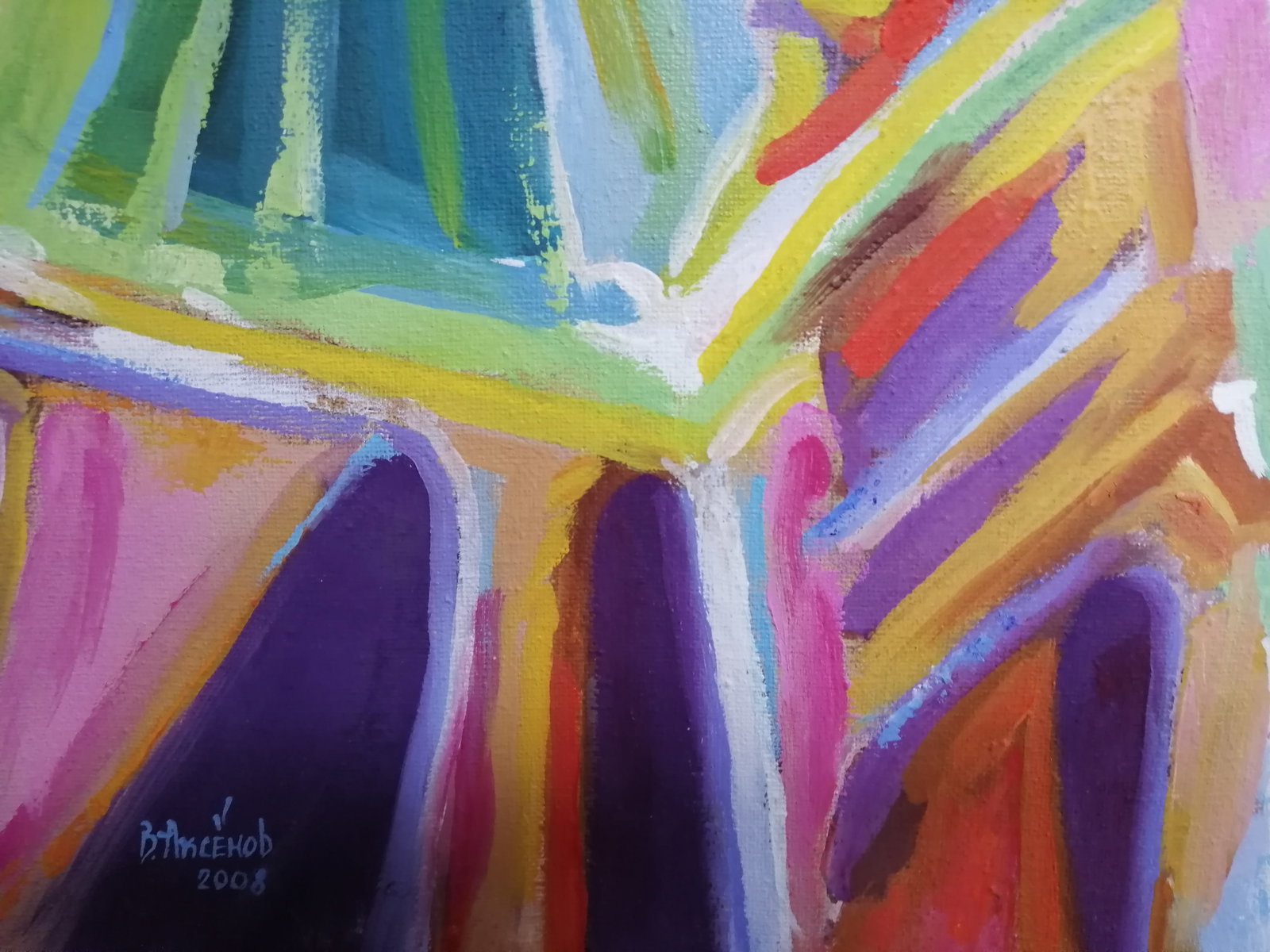 Oil painting Moscow Vadim Os'onov - 8