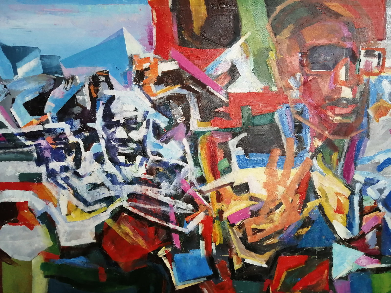 Oil painting Rap Vadim Os'onov - 2