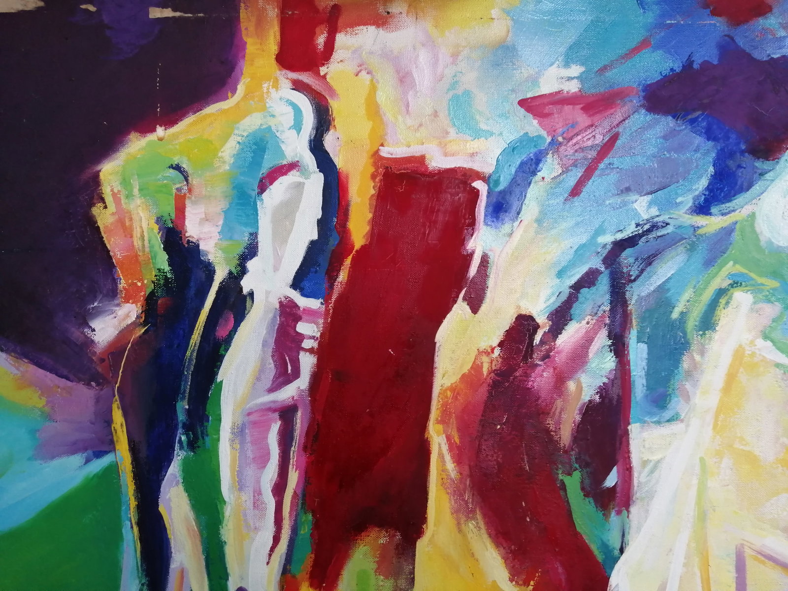 Oil painting Fashion TV Vadim Os'onov - 5
