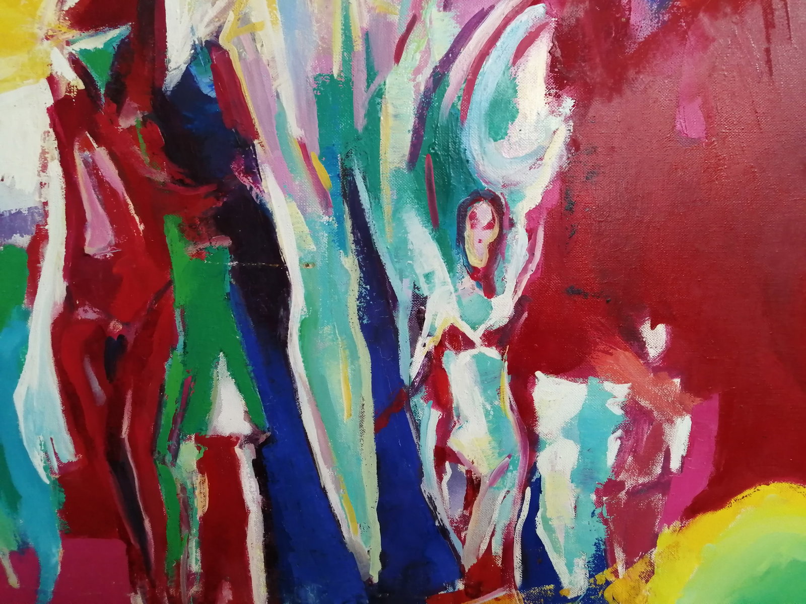 Oil painting Fashion TV Vadim Os'onov - 6