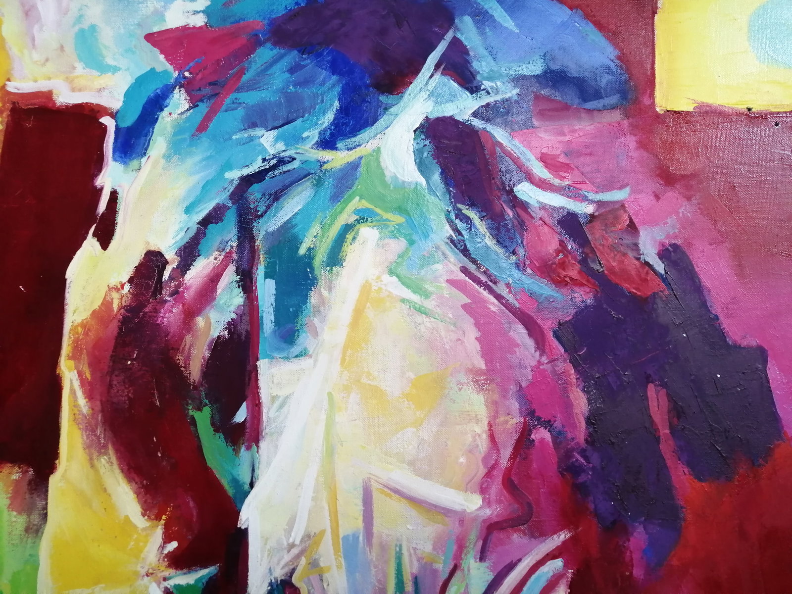 Oil painting Fashion TV Vadim Os'onov - 7
