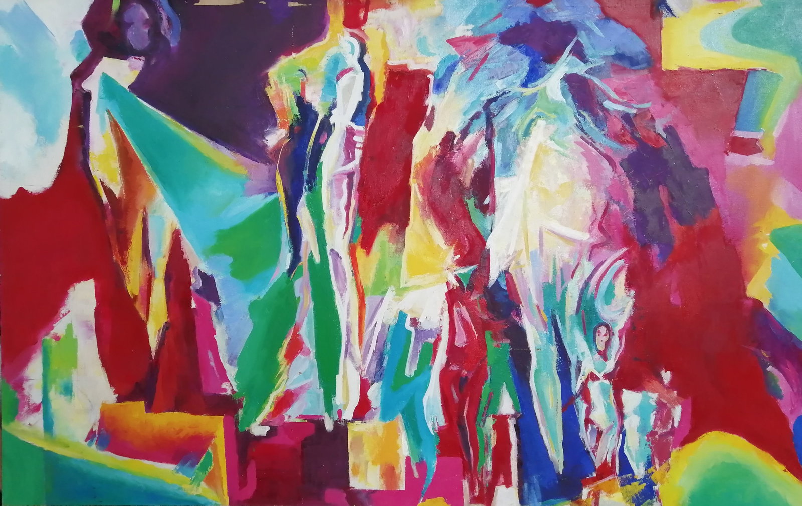 Oil painting Fashion TV Vadim Os'onov - 8