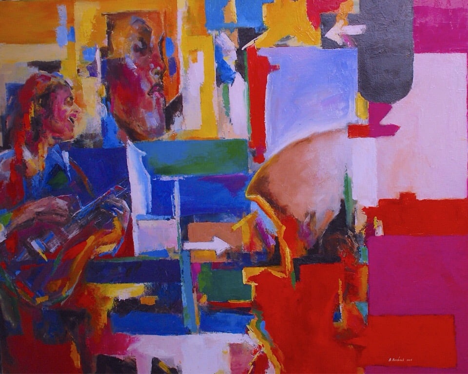 Oil painting Rhytm and Blues Vadim Os'onov - 9