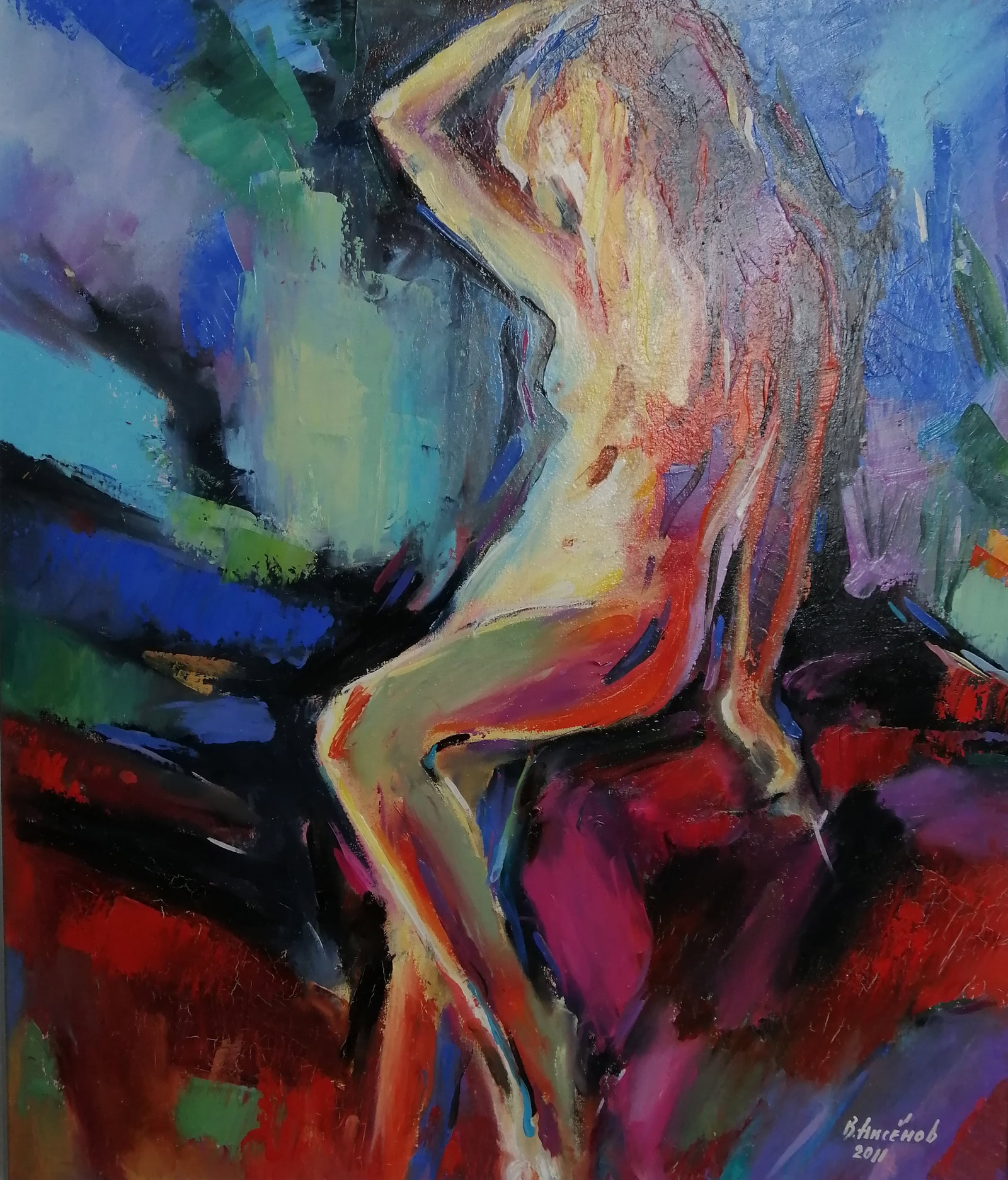 Oil painting Diva Vadim Os'onov - 2