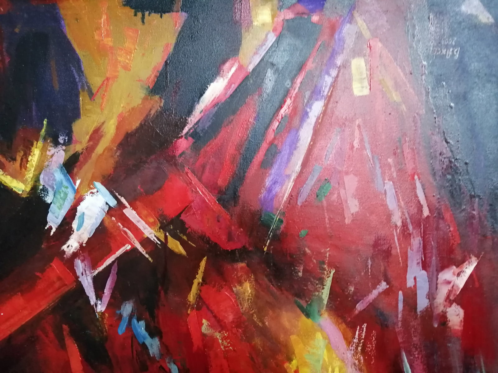 Oil painting abstaract Vadim Os'onov - 6