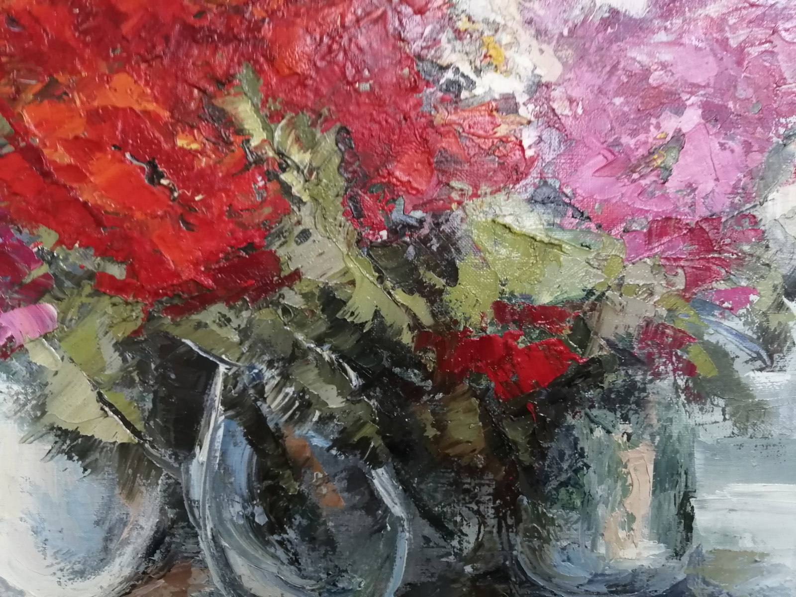 Oil painting Flowers Vadim Os'onov - 5