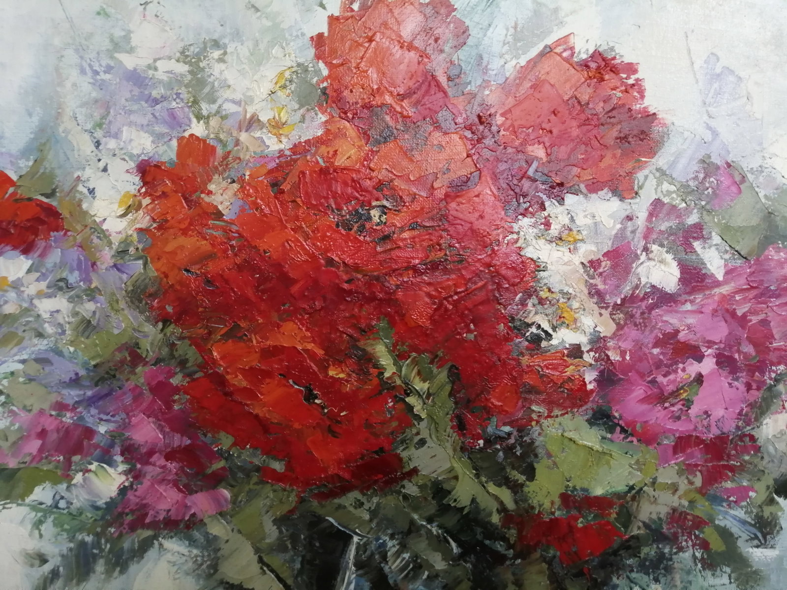 Oil painting Flowers Vadim Os'onov - 7