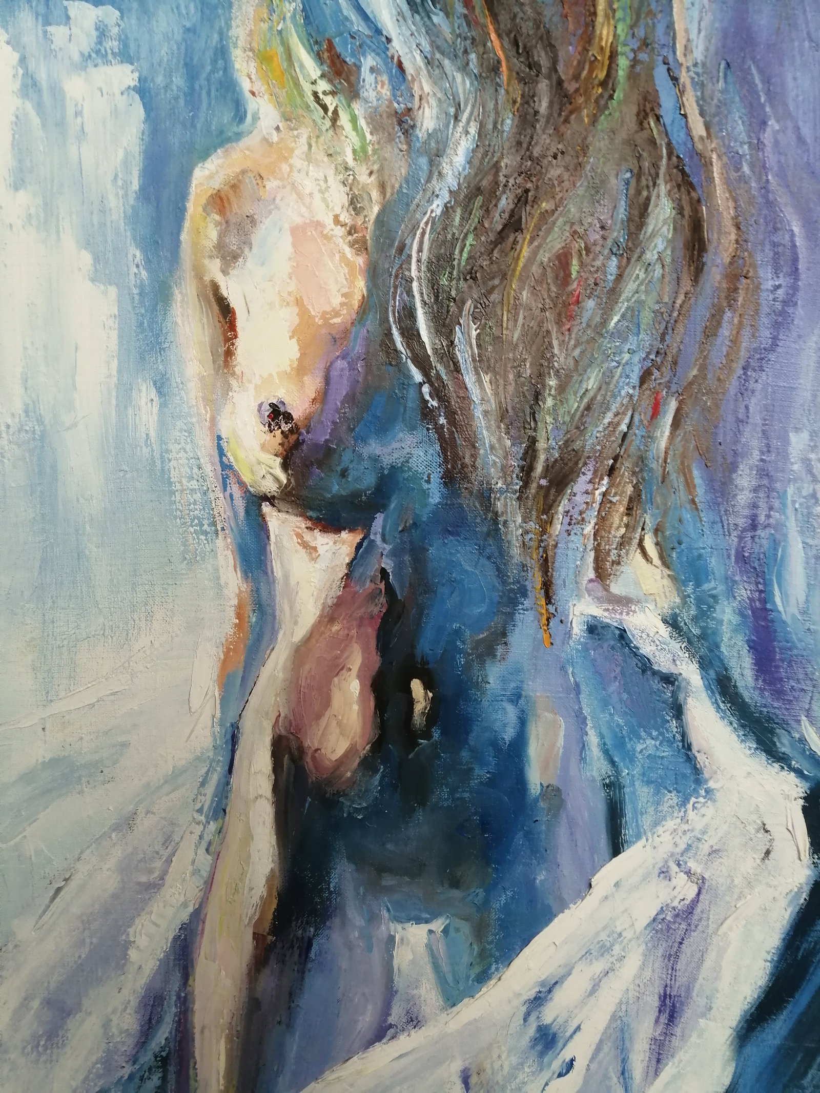 Oil painting Naked Vadim Os'onov - 2