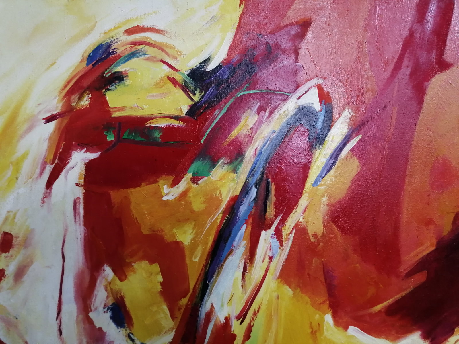 Oil painting Abstract Vadim Os'onov - 2