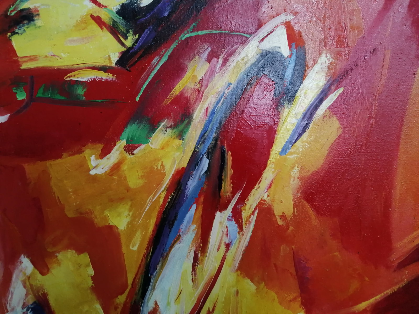 Oil painting Abstract Vadim Os'onov - 7