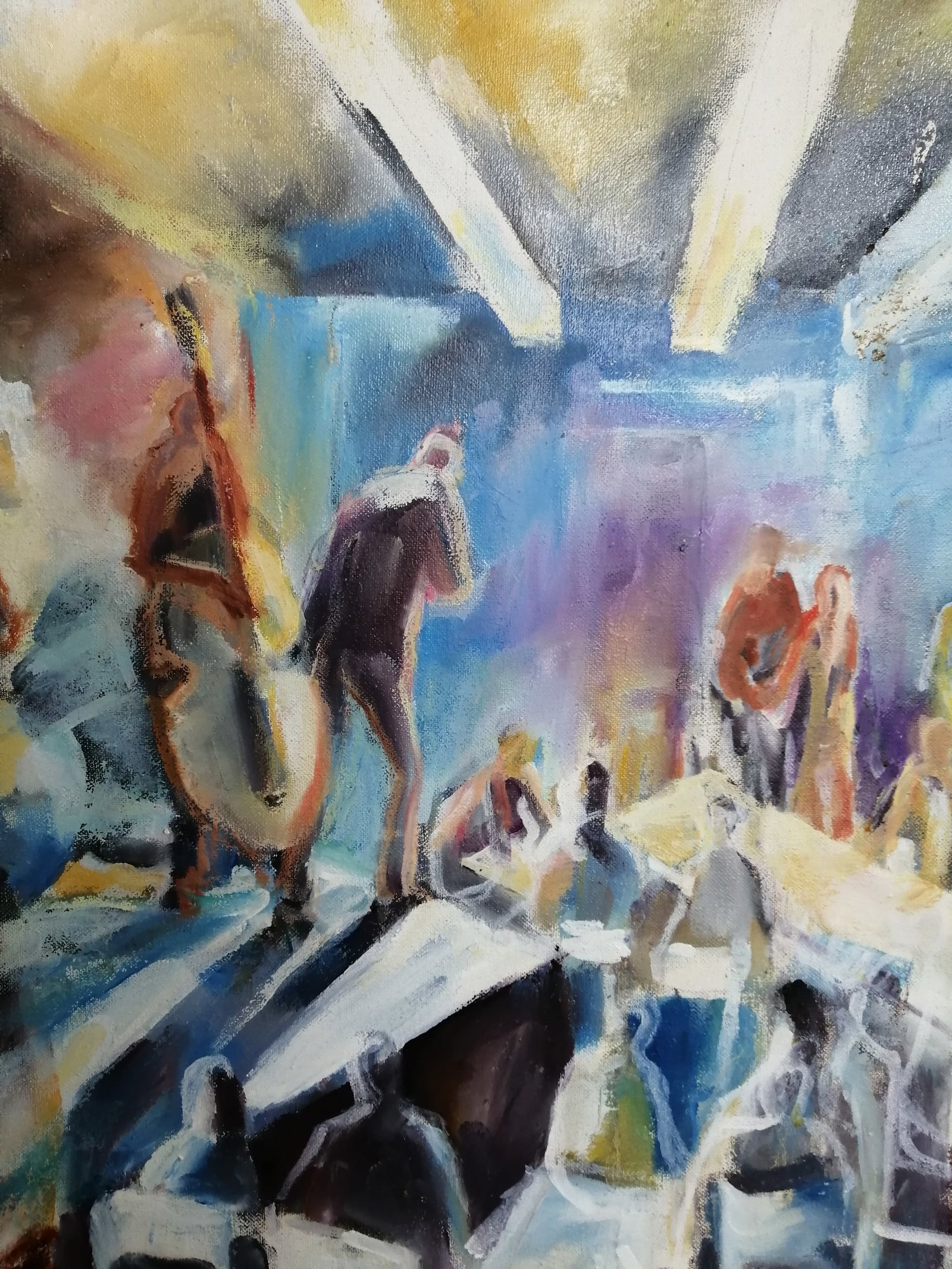 Oil painting Jazz Vadim Os'onov - 2