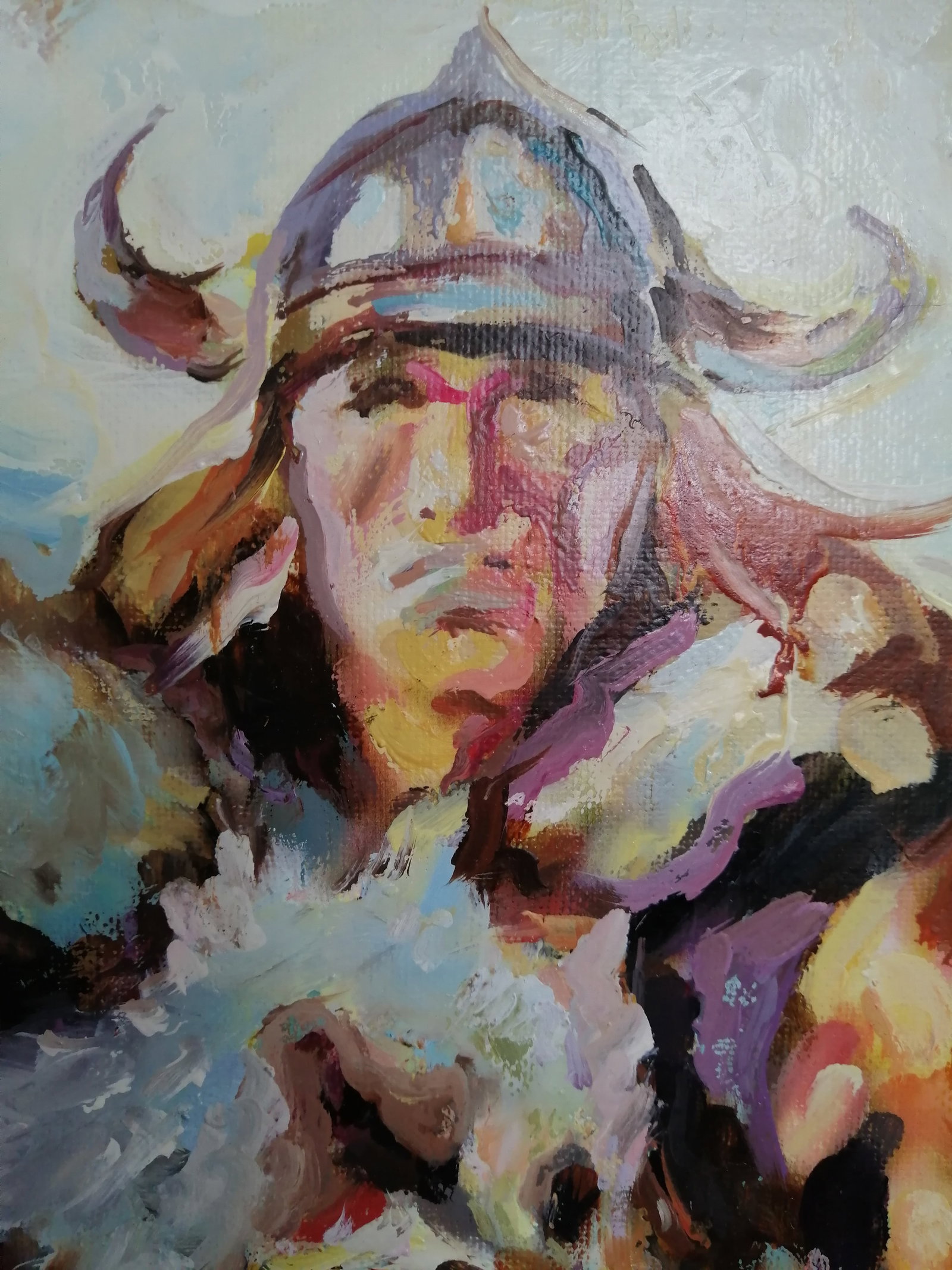 Oil painting Viking Vadim Os'onov - 4