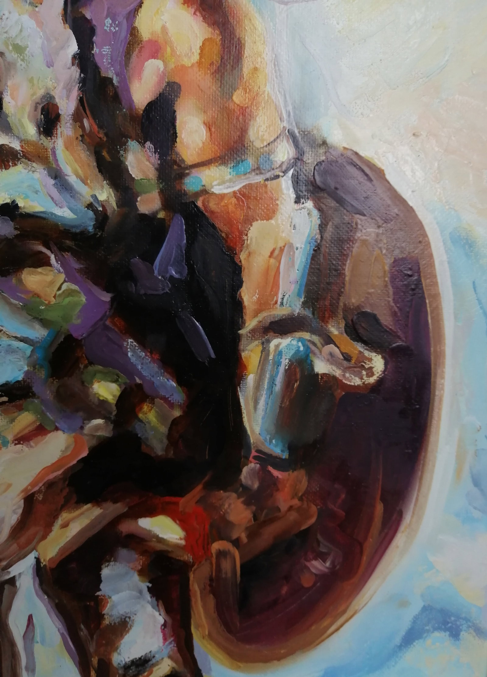 Oil painting Viking Vadim Os'onov - 6