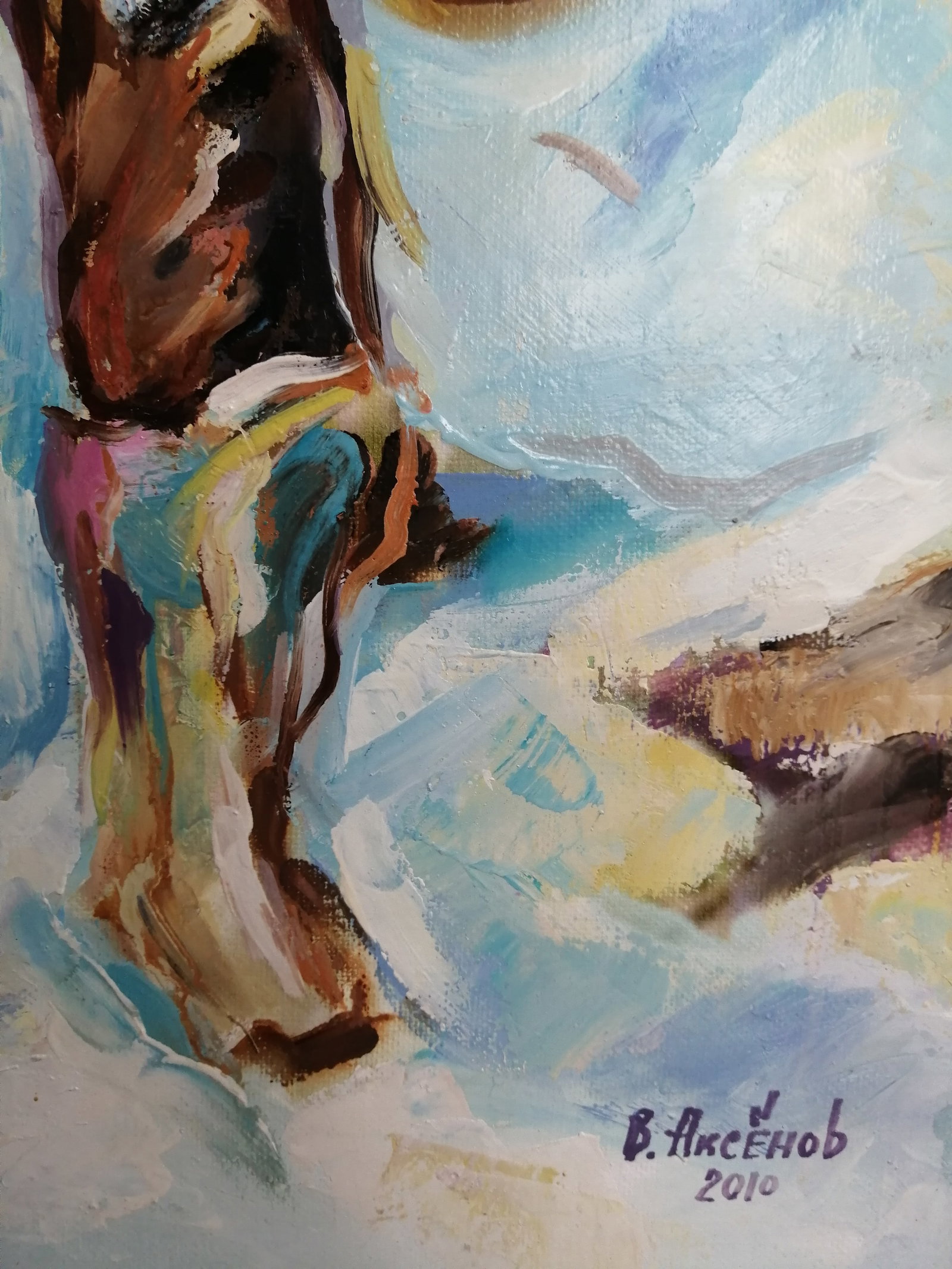 Oil painting Viking Vadim Os'onov - 7