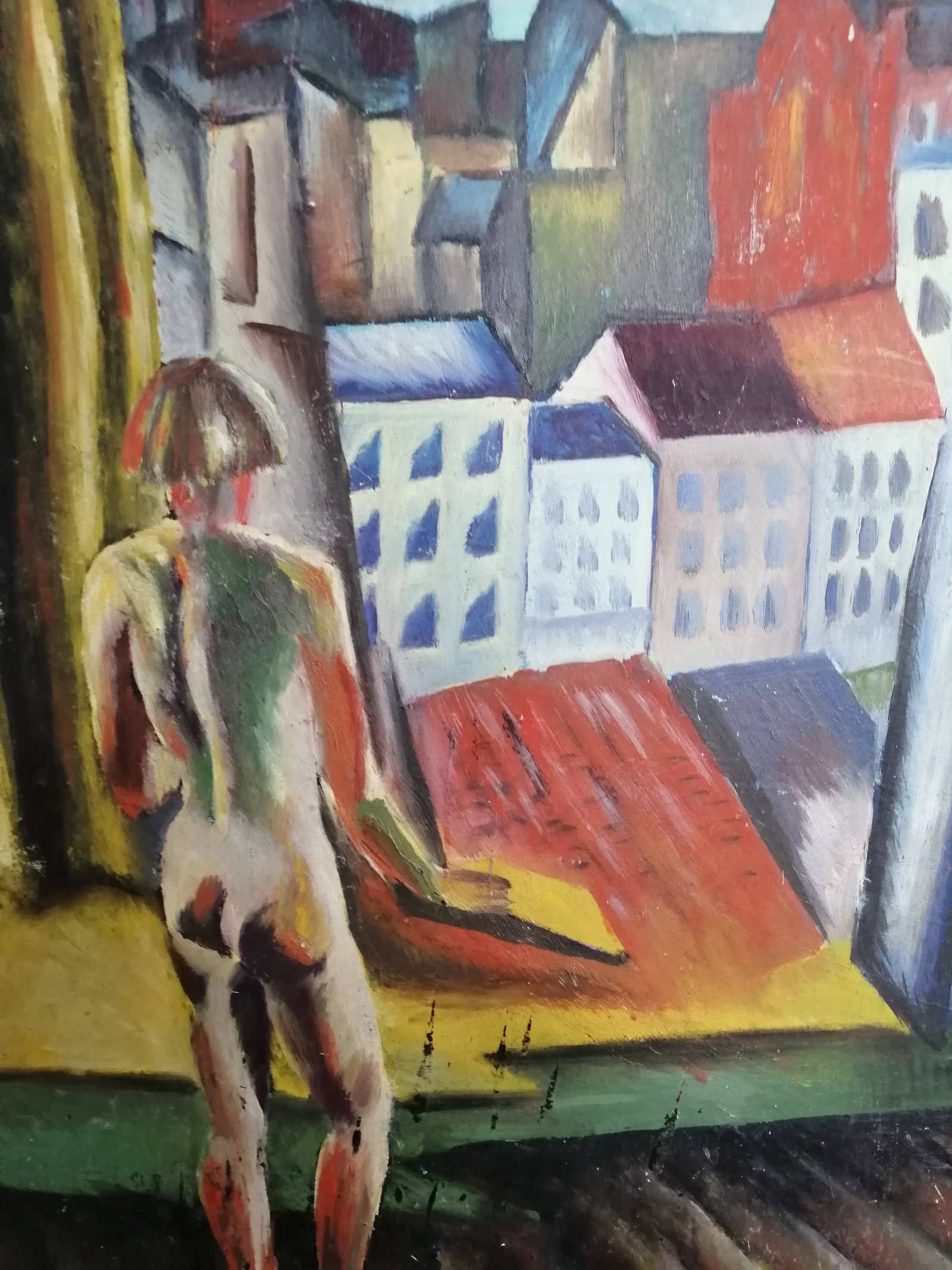 Oil painting And let the whole world wait Vadim Os'onov - 2