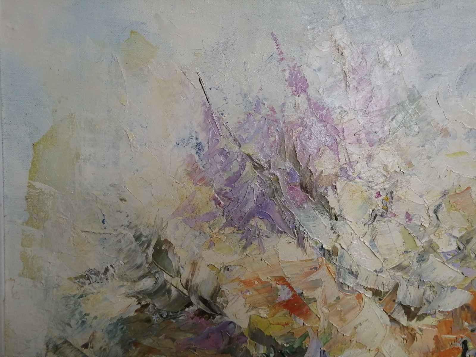 Oil painting Yellow flowers Vadim Os'onov - 3